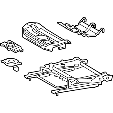 Toyota 71610-06890 Spring Assembly, Fr Seat