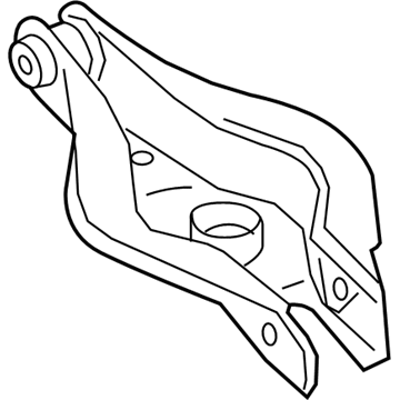 Toyota 48730-WAA01 Arm Assembly, Rear Suspension