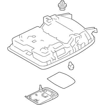 Toyota 63605-33180-B0 Box Sub-Assembly, Roof C