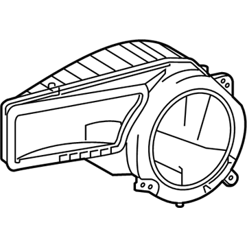 Toyota 87201-0C060 Duct Sub-Assembly, Air