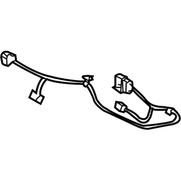 Toyota 88605-6A160 Harness Sub-Assy, Wiring Air Conditioner