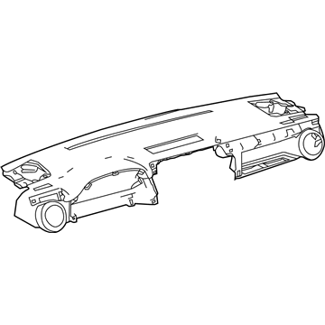 Toyota 55302-0R904-C1 Panel Sub-Assembly, Instrument