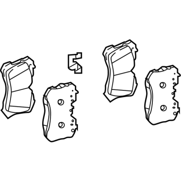 Toyota Mirai Brake Caliper - 04465-62010