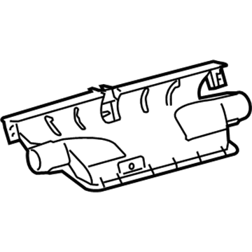Toyota 55950-0T012 Nozzle Assembly, DEFROST