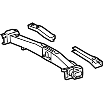 Toyota 51209-60200 Crossmember Sub-Assy, Frame, Rear