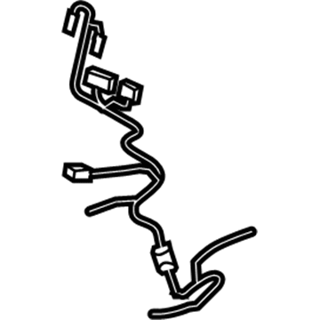 Toyota 82193-08010 Wire, Rear Seat, RH