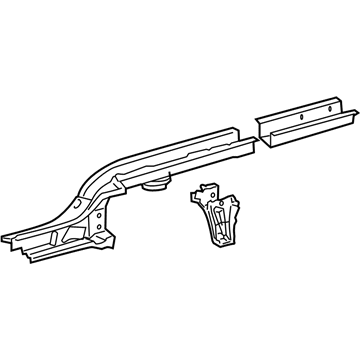 Toyota 57602-52323 Member Sub-Assembly, Rear