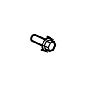 Toyota 90159-60389 Screw, w/Washer