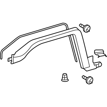 Toyota 53087-35143 Extension Sub-Assembly