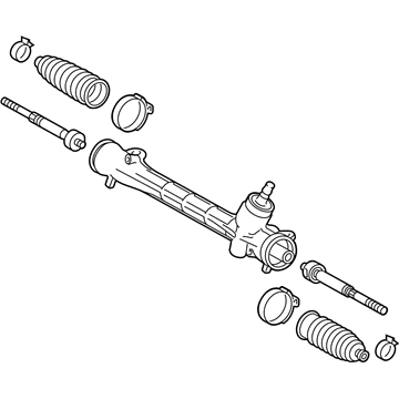 2011 Toyota Prius Rack And Pinion - 45510-47040