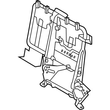 Toyota 71018-21060 Frame Sub-Assembly, Rear Seat