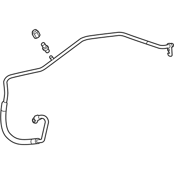 Toyota 88704-06430 Hose Sub-Assembly, SUCTI