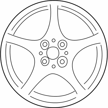 2005 Toyota MR2 Spyder Spare Wheel - 42611-17360