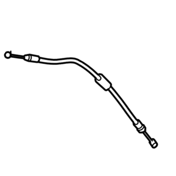 Toyota 69770-02290 Cable Assembly, Rear Door