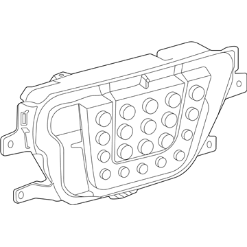 Toyota 81480-WAA02 Lamp Assembly, Rr Fog