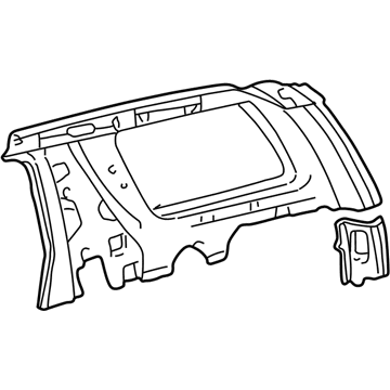 Toyota 61732-0C901 Panel, Roof Side, Inner LH