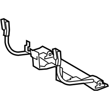 Toyota 79040-08040 Leg Assembly, Rear NO.2 Seat