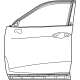 Toyota 67002-0E171 Panel Sub-Assembly, Fr D