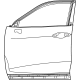 Toyota 67002-48180 Panel Sub-Assembly, Fr D