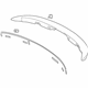 Toyota 76085-0D903 Spoiler Sub-Assembly, Rear