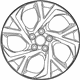 Toyota 42611-10360 Wheel, Disc