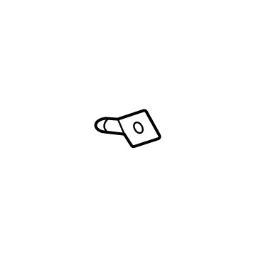 Toyota 64827-0E010 Clip, Back Window Gl