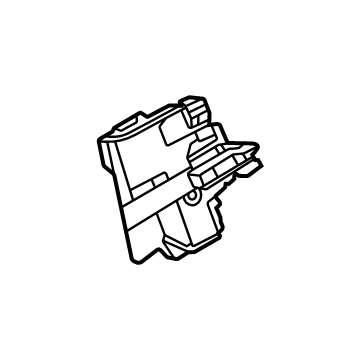 Toyota 77030-48110 Lock Assembly, Fuel Lid