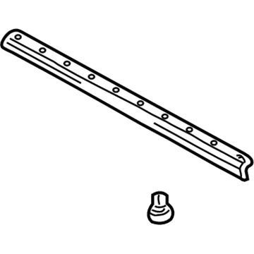 Toyota 53381-12180 Seal, Hood To Radiator Support