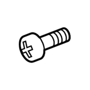 Toyota 90080-15021 Screw, CROSSRECESS P