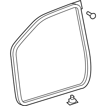 2007 Toyota Yaris Door Seal - 67862-52190