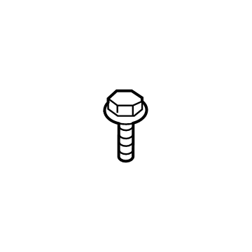Toyota 90159-A0034 Screw, W/WASHER TAPP