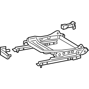 Toyota 72010-12A00 ADJUSTER ASSY, FR SE
