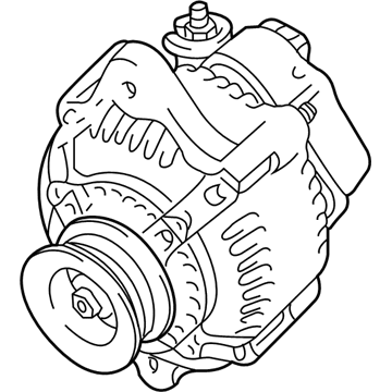 27060-20280-84 Toyota Remanufactured Alternator Illustration 1 of 1