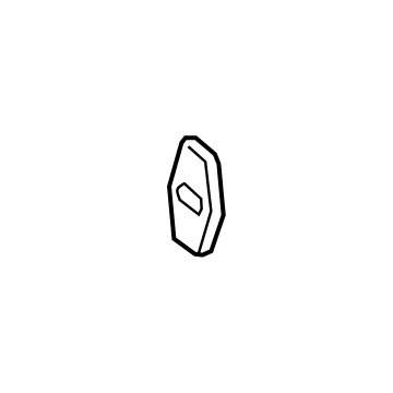 69415-76011 Toyota Door Lock Striker Cover Illustration 1 of 1