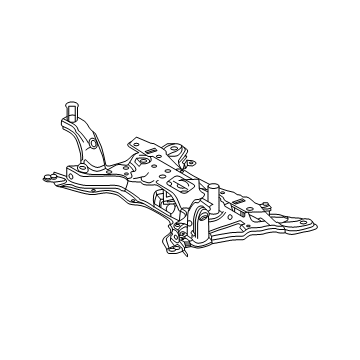 2021 Toyota Corolla Front Cross-Member - 51201-02221