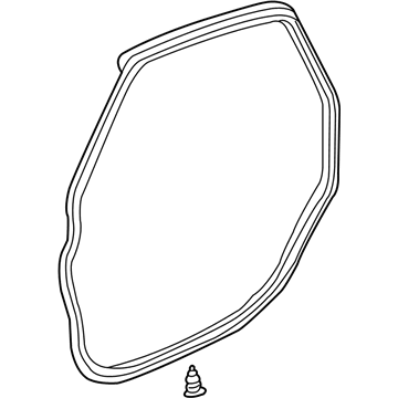 2003 Toyota Avalon Weather Strip - 67872-AC020