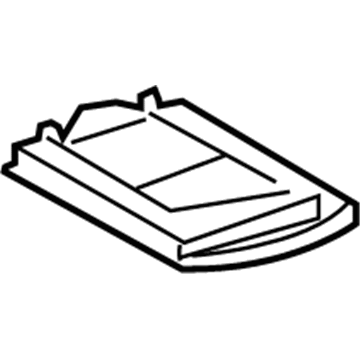 Toyota 81206-60070-A0 Lamp Sub-Assembly, Console