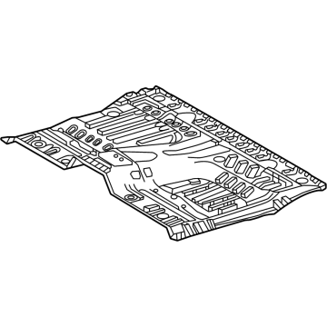 2022 Toyota Tundra Floor Pan - 58311-0C160