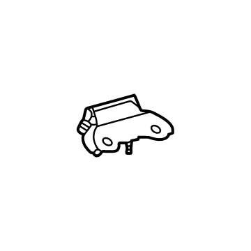 Toyota 68810-0E290 Hinge Assembly, Back Doo