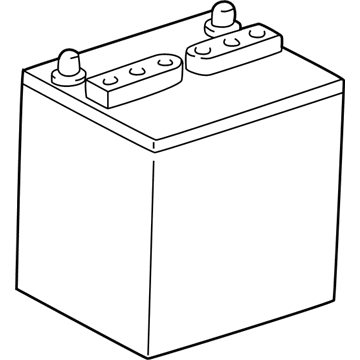Toyota 00544-25060-550 TRUESTART Battery