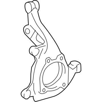 43201-48020 Genuine Toyota Knuckle Sub Assembly Seat
