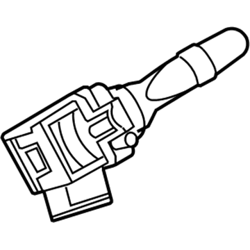 84652-33460 Toyota Windshield Wiper Switch Illustration 1 of 1