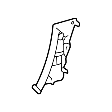 Toyota 62539-08020-B0