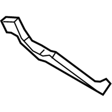 Toyota 55131-11010 Reinforcement, Toe B