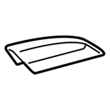Toyota 63493-0E072 COVER, ROOF RACK LEG