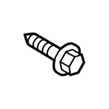 Toyota 90119-A0233 Bolt, w/Washer
