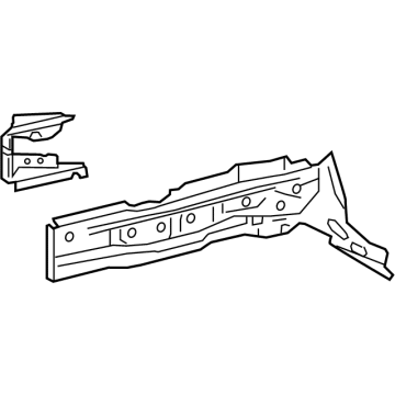 Toyota 57026-F4010 Member Sub-Assembly, Front
