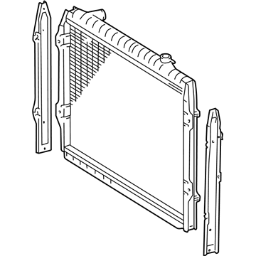 Toyota 16410-AZ039 Radiator Assembly, Mvp
