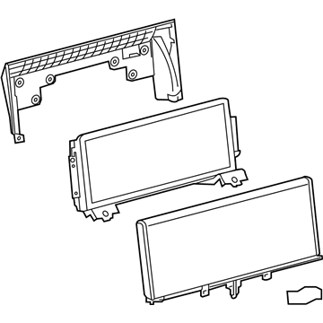 Toyota 83290-60400 Meter Assembly, Accessory