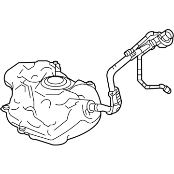 2022 Toyota Corolla Fuel Tank - 77001-12F40